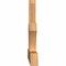 Ekena Millwork Richland Smooth Timber Gable Bracket, Western Red Cedar, 96"W x 32"H x 3 1/2"D x 5 1/2"F, 8/12 Pitch GBW096X32X0406RIC00SWR - alternate 3